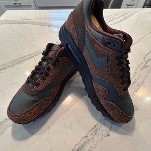 Nike Air Max 1 Premium – Brown / Olive – Men’s